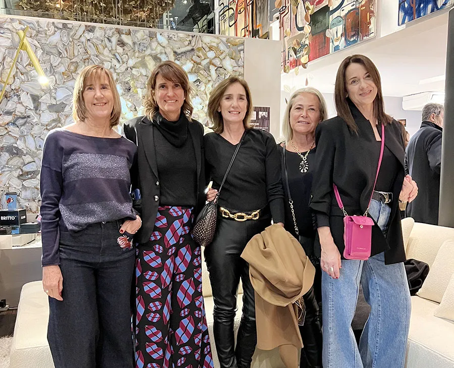 Daniela Casanova, Jorgelina Pesado Castro, Maria Andrea Casanova, Gabriela Tuttolomondo y Georgina Barbero