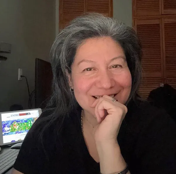 La escritora Juana M. Ramos