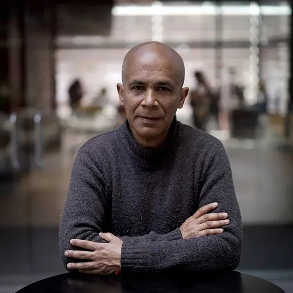 El escritor venezolano, Edgar Borges.  Foto de José Luis Roca