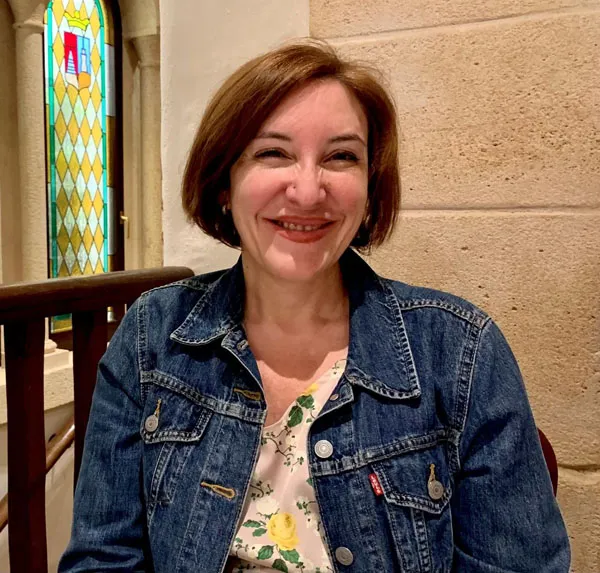 Concepción Hernández Sánchez, autora  de Lágrimas de pan