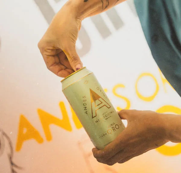 Lata Andes Origen Oro