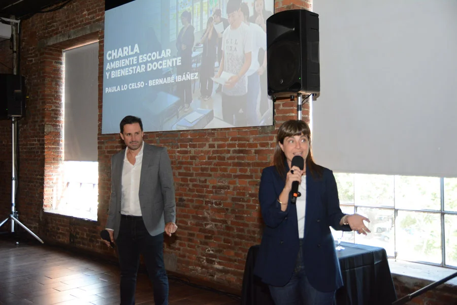 Bernabé Ibáñez y Paula Lo Celso