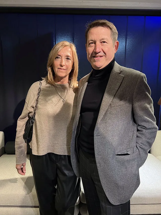 Alejandra Mancini y Marcelo Milano