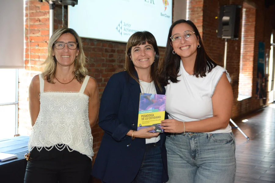 Maria Eugenia Russo, Paula Lo Celso y docente