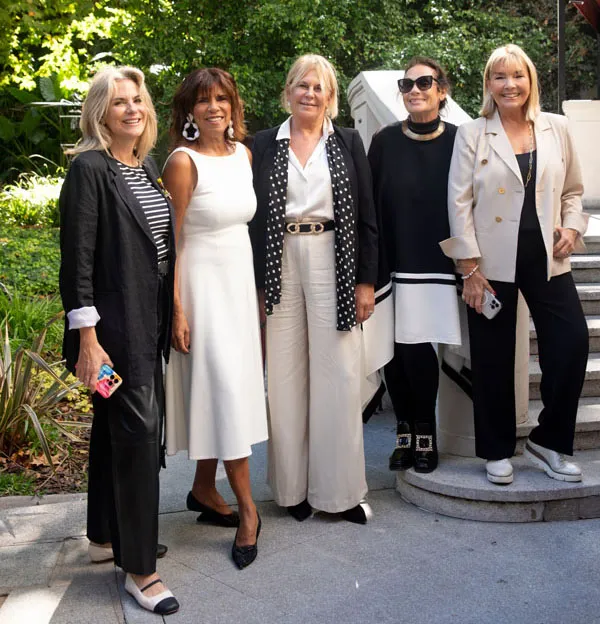 Flor Florio, Anamá Ferreira, Leticia Carosella, Maria Marana y Adriana Costantini