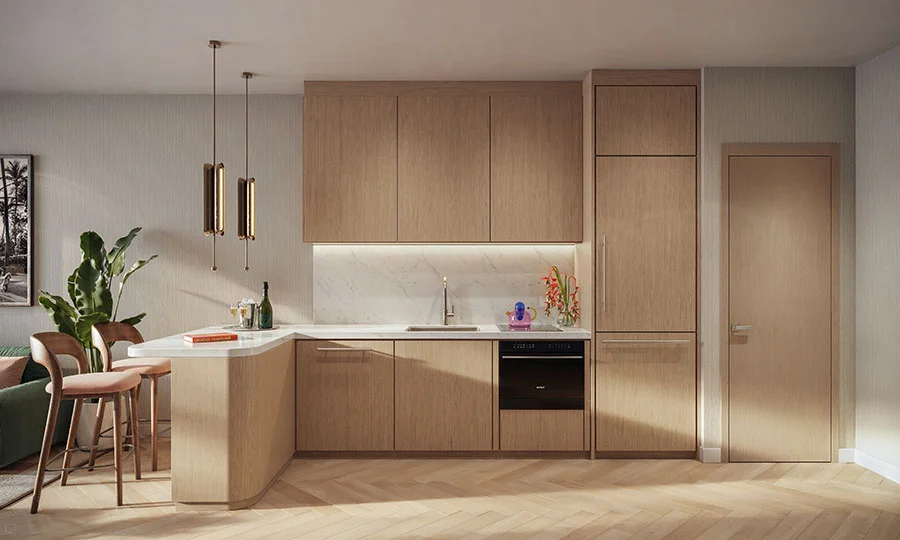Palm Tree Residences Miami - Kitchen