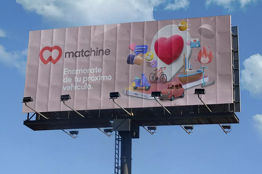 matchine from Branded Billboard Pack