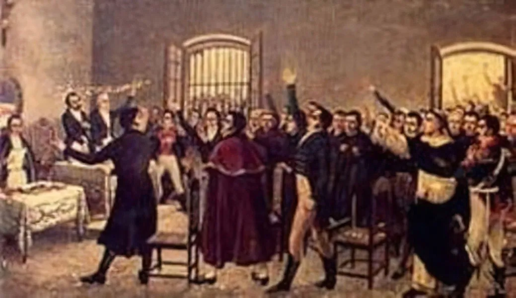 9 de julio de 1816.  Jura de la Declaración de Independencia Argentina