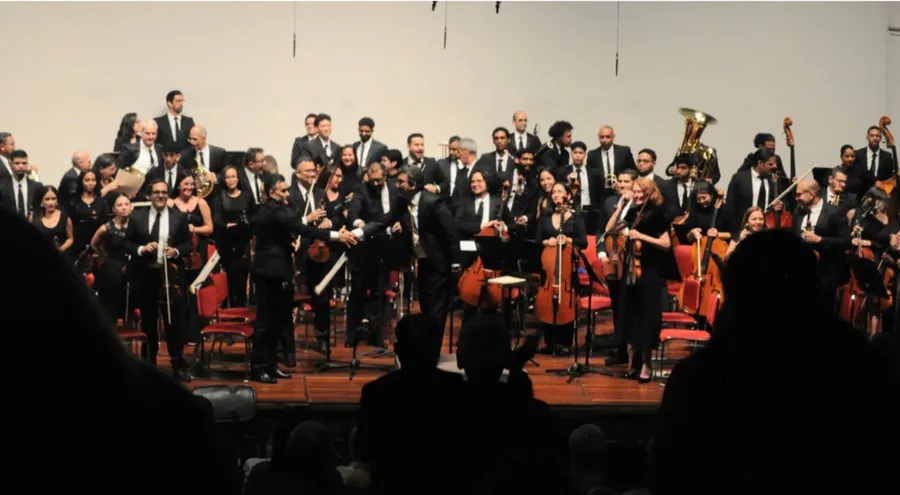 Orquesta Sinfónica Venezuela.  Foto cortesía OSV