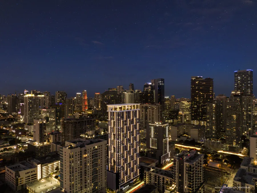 DomusBrickellCenter_Exterior_Night_Hero UB