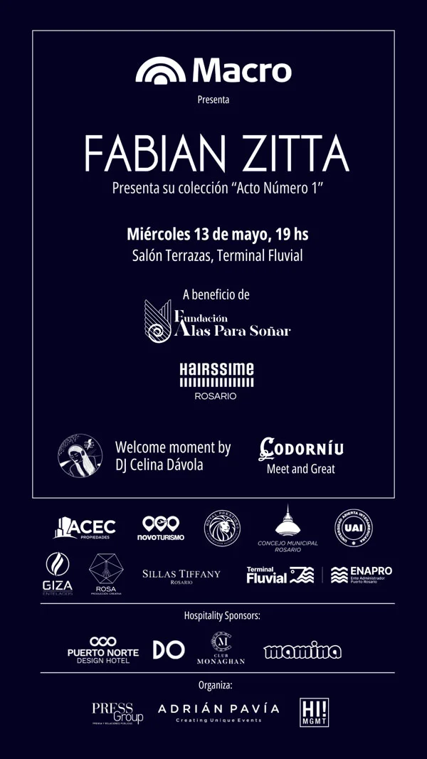 Flyer - Fabián Zitta