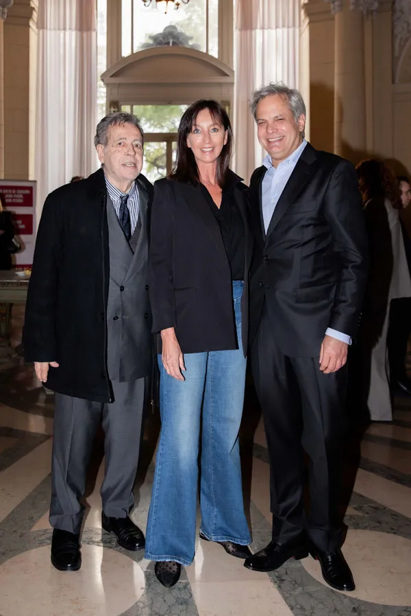 Héctor Vidal Rivas, Paola Brussa y Francisco Ayala