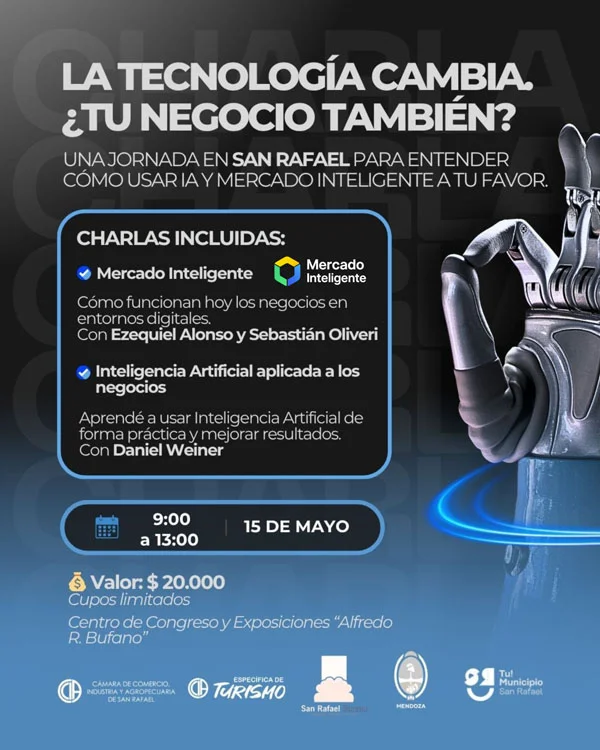 Flyer Charlas - San Rafael 