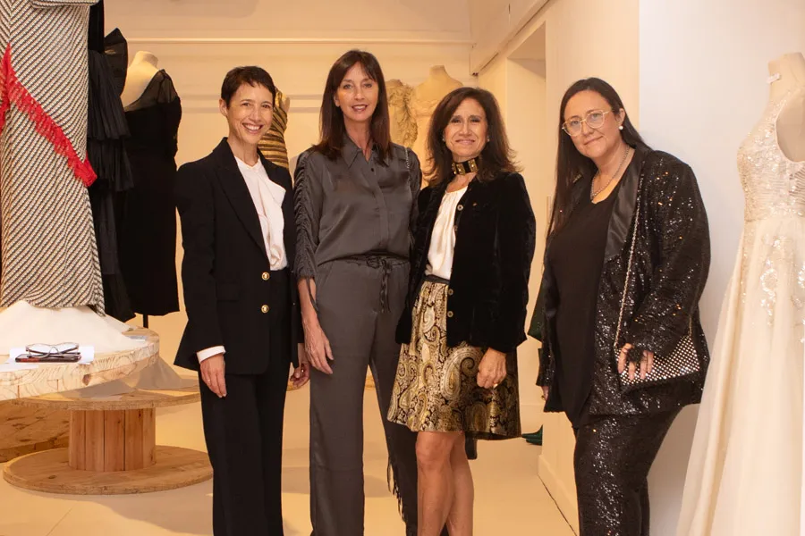 Silvina Vicente, Paola Brussa, María Byzance y Carina Spaggiari