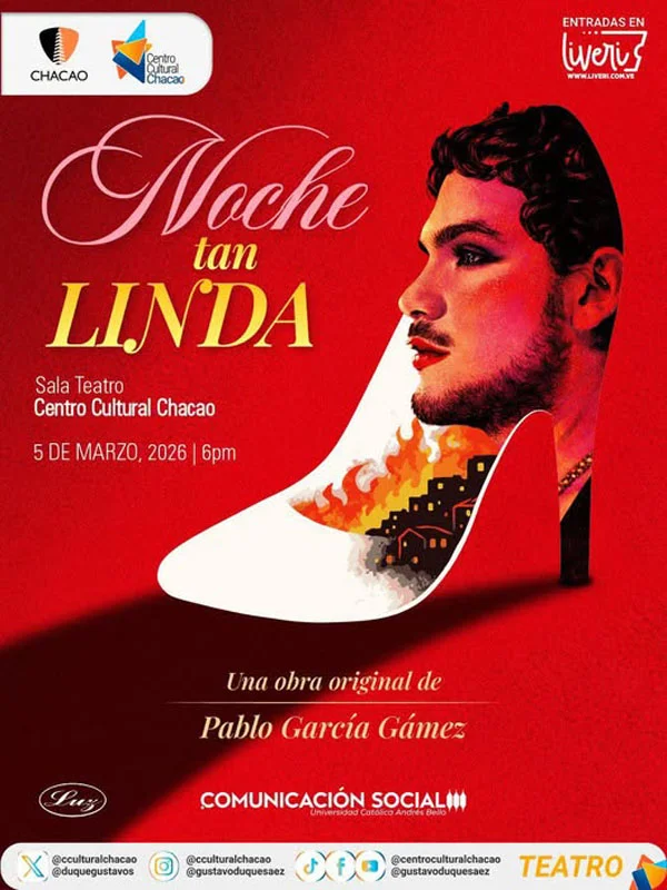 Noche tan Linda, Flyer, jueves 5 de marzo de 2026