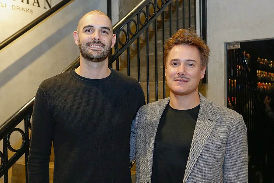 Ivo Serenelli y Esteban Lattuca