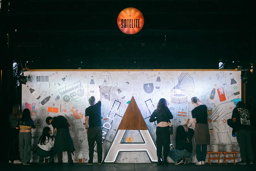 Andes Origen en Satelite