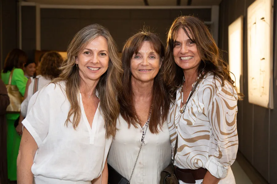 Virginia Gonzalez Scherer, Myrian Barcia y Valeria Ambrogio