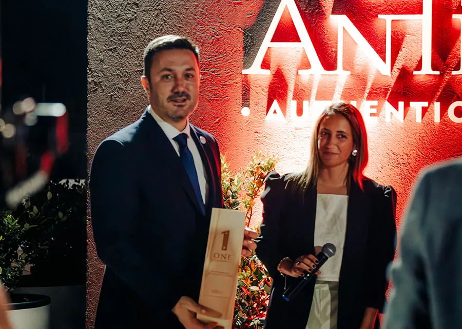 Ministro Petri y Paula GOnzalez