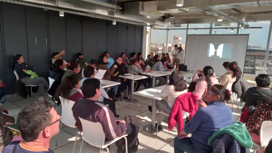 GESTIONES SOLIDARIAS - grupo operarios en Escuela de Valores y Empleos2