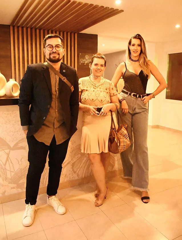 Fer Franky, Ananda Biasi y Rocio Córdoba Ayala