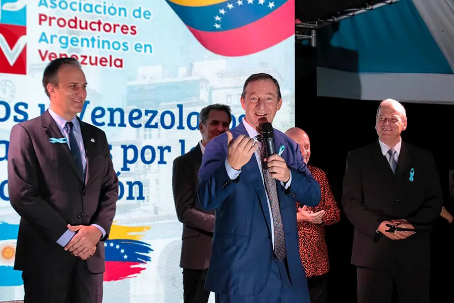 El santafesino, Patricio Passet, presidente de la Asociación de Productores Argentinos en Venezuela. Foto cortesía Equipo APAV