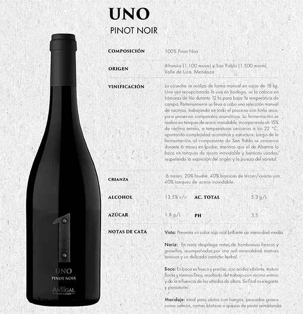 Uno Pinot Noir FT