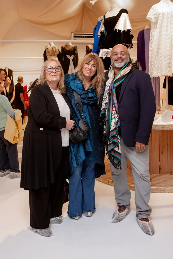 Beatriz Volosin, Marina Barbatto y Martín Picón