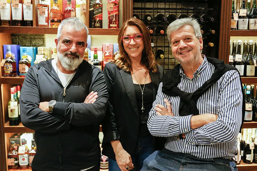 Claudio Perez Giardina, Romina D_angello y Augusto Saracco
