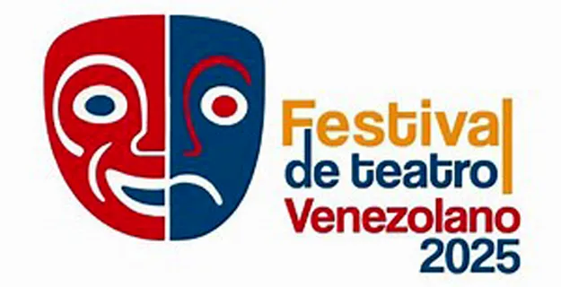 Festival de Teatro Venezolano 2025.  Flyer