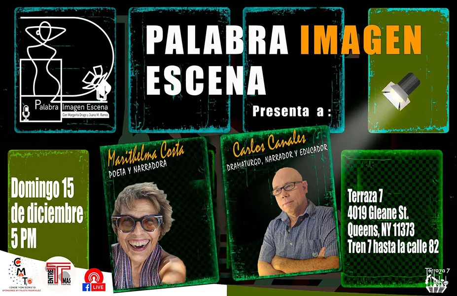 Palabra, Imagen, Escena flyer diciembre 2024