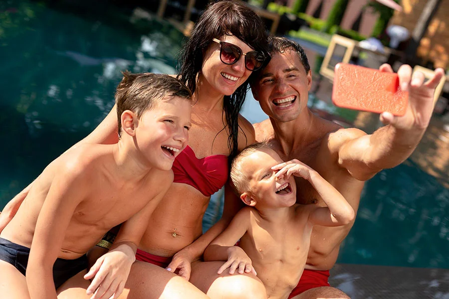 SNUGGLE FAMILIA VACACIONANDO