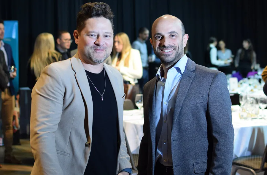 Luciano Cecchini y Javier Esteban