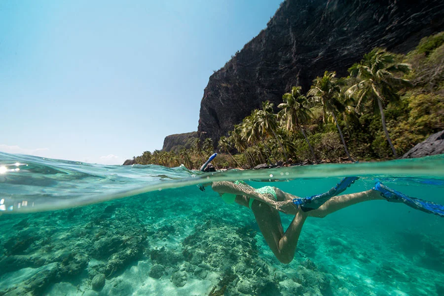 Playa Frontón. Snorkeling. Samaná