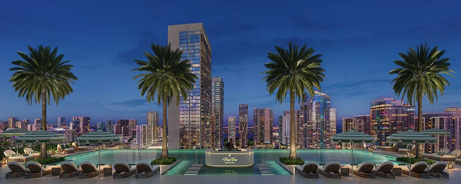 Palm Tree Residences Miami - Pool Deck