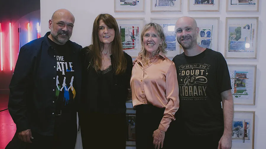 Omar Gonzalez Frau, Verónica Martinez Castro, Margarita Girardi y Pablo Aragoné