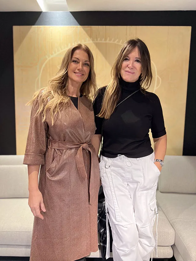 Claudina Di Lorenzi y Giselle Curaba