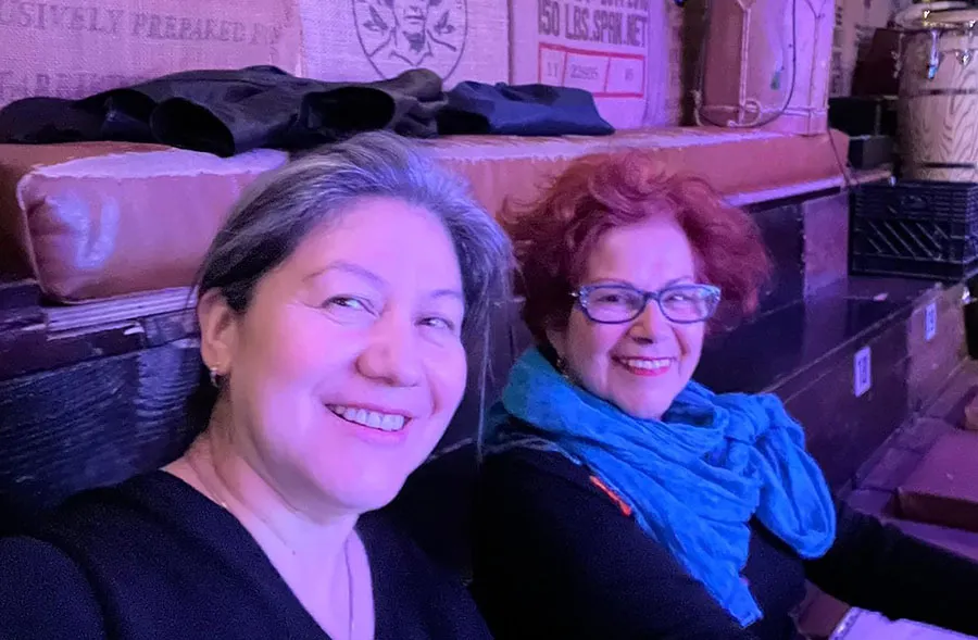 Juana M. Ramos y Margarita Drago