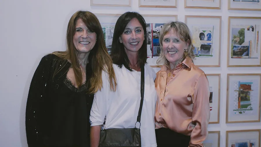 Verónica Martinez Castro, Paola Brussa y Margarita Girardi