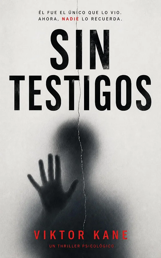 Sin testigos de Viktor Kane.  Portada copia