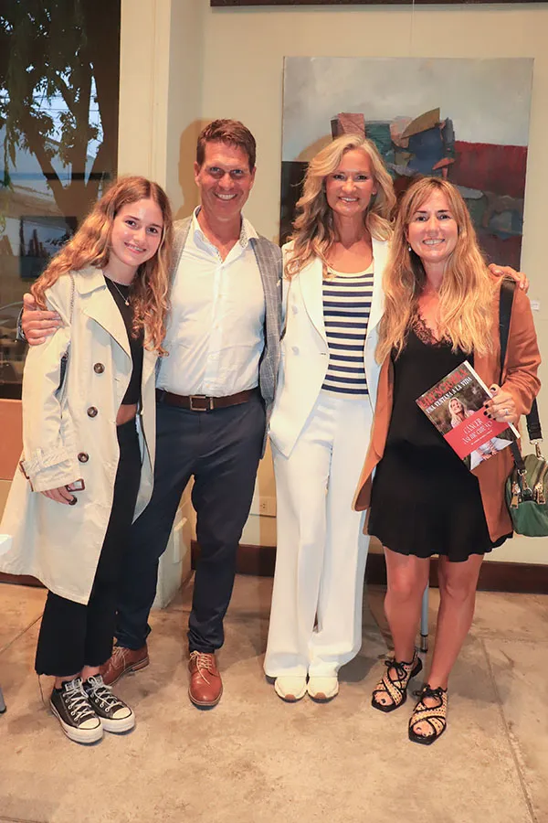 Frida Ardanaz, Pablo Ardanaz, Lily Sciorra y Naty Ardanaz