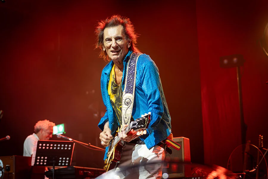 Paul Dixon - Ronnie Wood - Kentish Town Forum - Aug 21 (1)